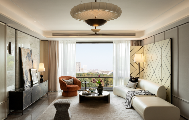 鉴·作品丨杭州湖映金沙轩：湖光赋形 奢享于内