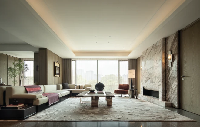 鉴·作品丨杭州翠隐江粼轩：江河流翠 逸隐繁华